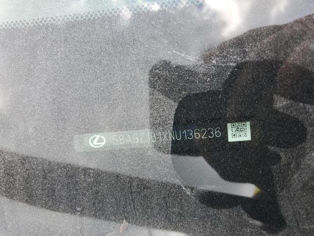 2022 LEXUS ES 350 BAS 58AGZ1B1XNU136236