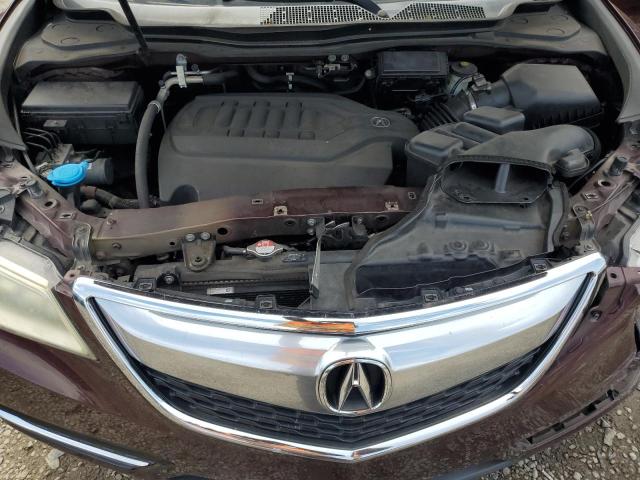 2015 ACURA MDX TECHNO 5FRYD3H49FB006209