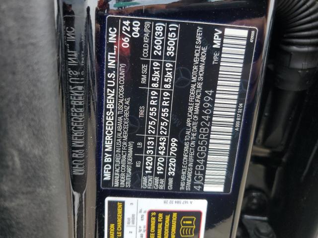2024 MERCEDES-BENZ GLE 450E 4 4JGFB4GB5RB246994