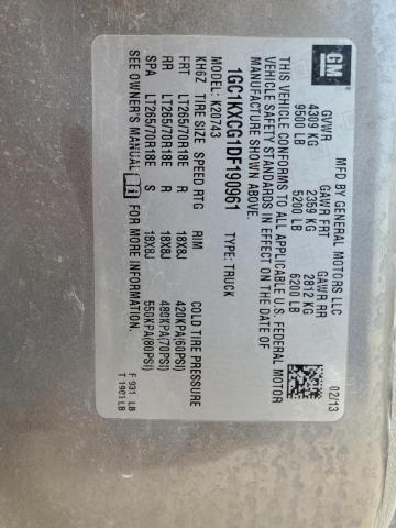 2013 CHEVROLET SILVERADO - 1GC1KXCG1DF190961