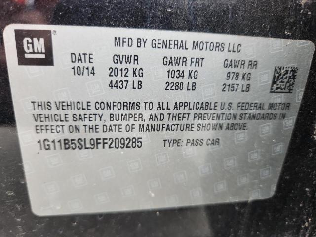 2015 CHEVROLET MALIBU LS - 1G11B5SL9FF209285