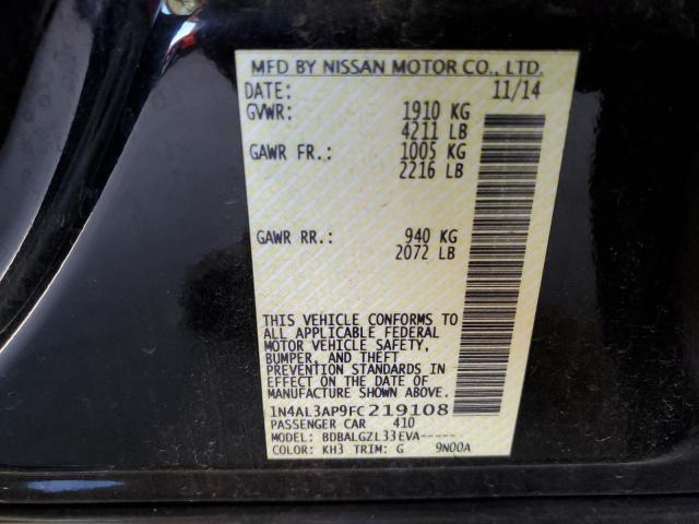 2015 NISSAN ALTIMA 2.5 - 1N4AL3AP9FC219108