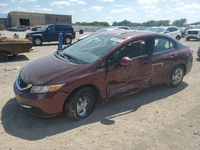 2013 HONDA CIVIC LX - 19XFB2F50DE022693