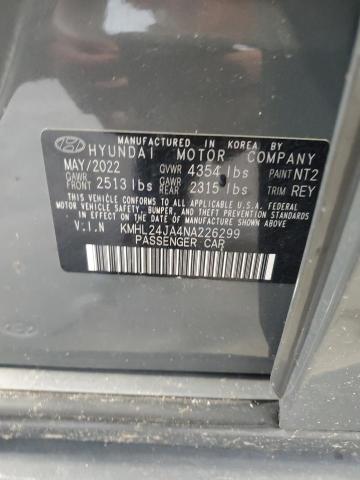 2022 HYUNDAI SONATA SE KMHL24JA4NA226299