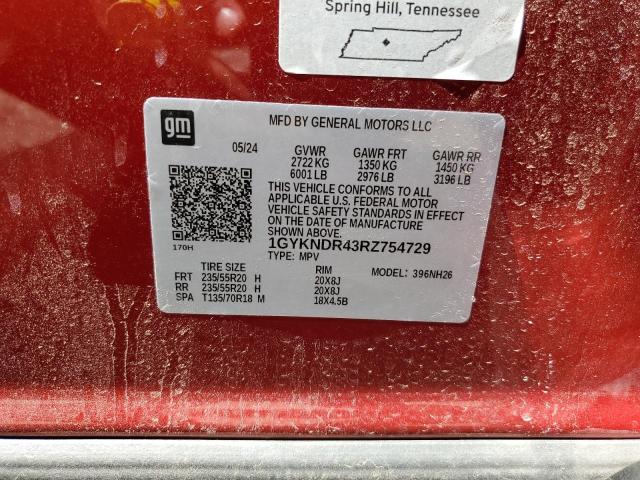 2024 CADILLAC XT5 PREMIU 1GYKNDR43RZ754729