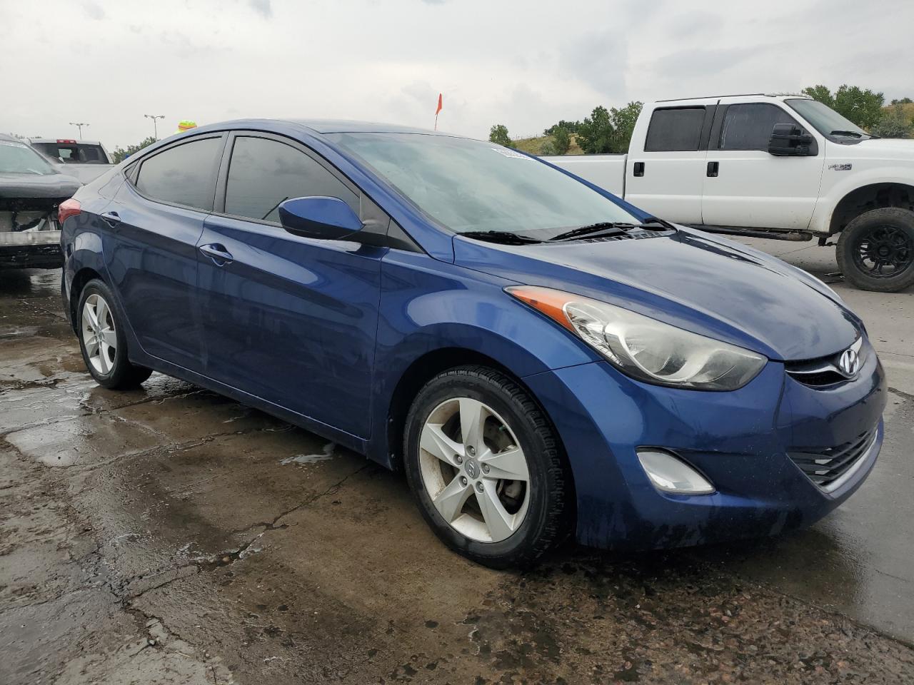 Lot #3216465448 2013 HYUNDAI ELANTRA GL