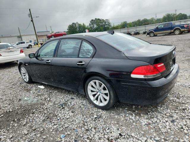 BMW 750 LI 2008 black sedan 4d gas WBAHN83568DT78626 photo #3