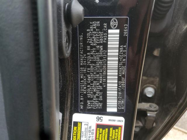 2024 TOYOTA CAMRY LE - 4T1R11BK0RU131312