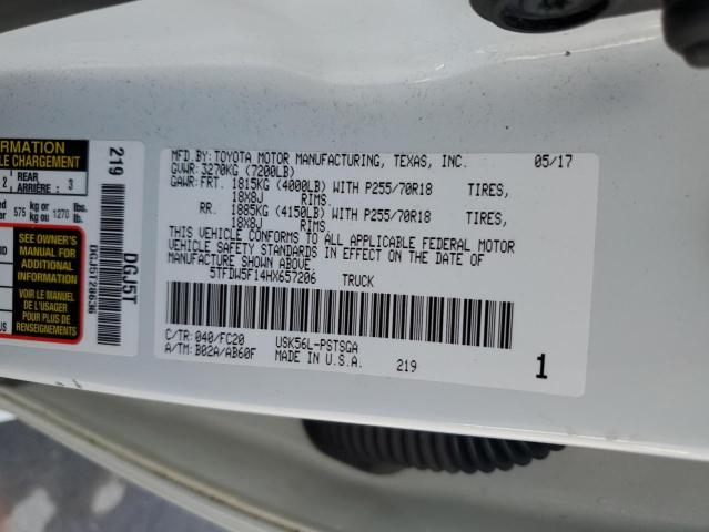2017 TOYOTA TUNDRA CRE 5TFDW5F14HX657206