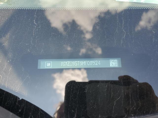 2021 CHEVROLET MALIBU LT - 1G1ZD5ST5MF011524