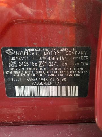 2015 HYUNDAI SONATA HYB KMHEC4A4XFA119498