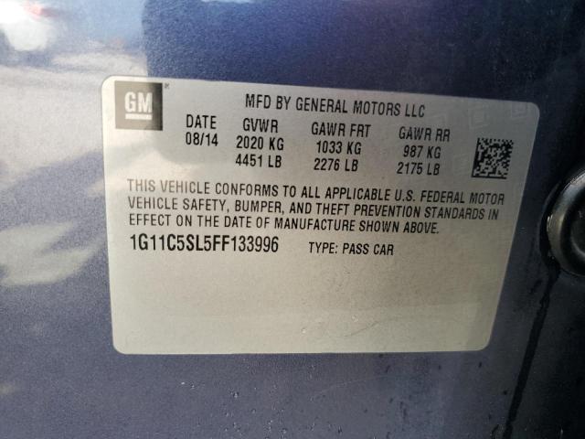 2015 CHEVROLET MALIBU 1LT 1G11C5SL5FF133996