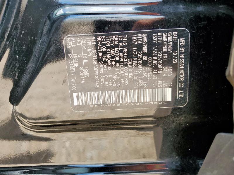 2023 NISSAN ROGUE SV JN8BT3BA0PW433448