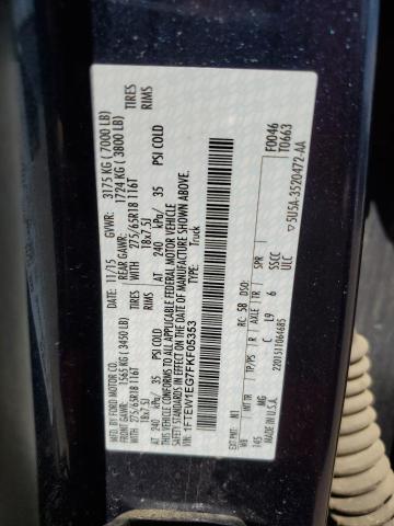 2015 FORD F150 SUPER - 1FTEW1EG7FKF05353