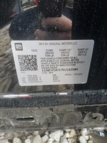 2024 CHEVROLET TRAVERSE L 1GNEVGKS7RJ142584