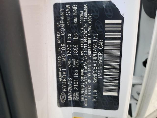 2023 HYUNDAI VENUE SEL KMHRC8A39PU264371
