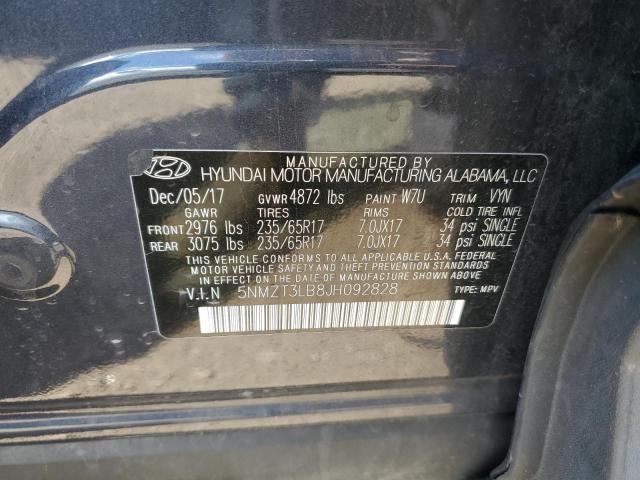 2018 HYUNDAI SANTA FE S - 5NMZT3LB8JH092828