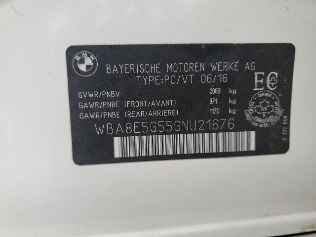 2016 BMW 320 XI - WBA8E5G55GNU21676