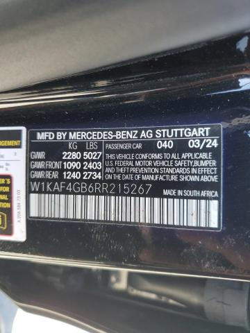 2024 MERCEDES-BENZ C 300 W1KAF4GB6RR215267