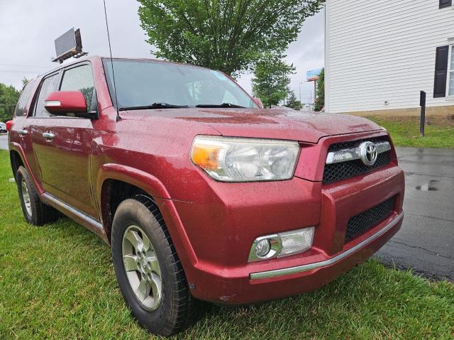 TOYOTA 4RUNNER SR 2013 maroon 4dr spor gas JTEBU5JRXD5142870 photo #1