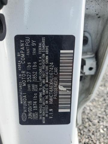 2017 HYUNDAI ACCENT SE KMHCT4AEXHU167424