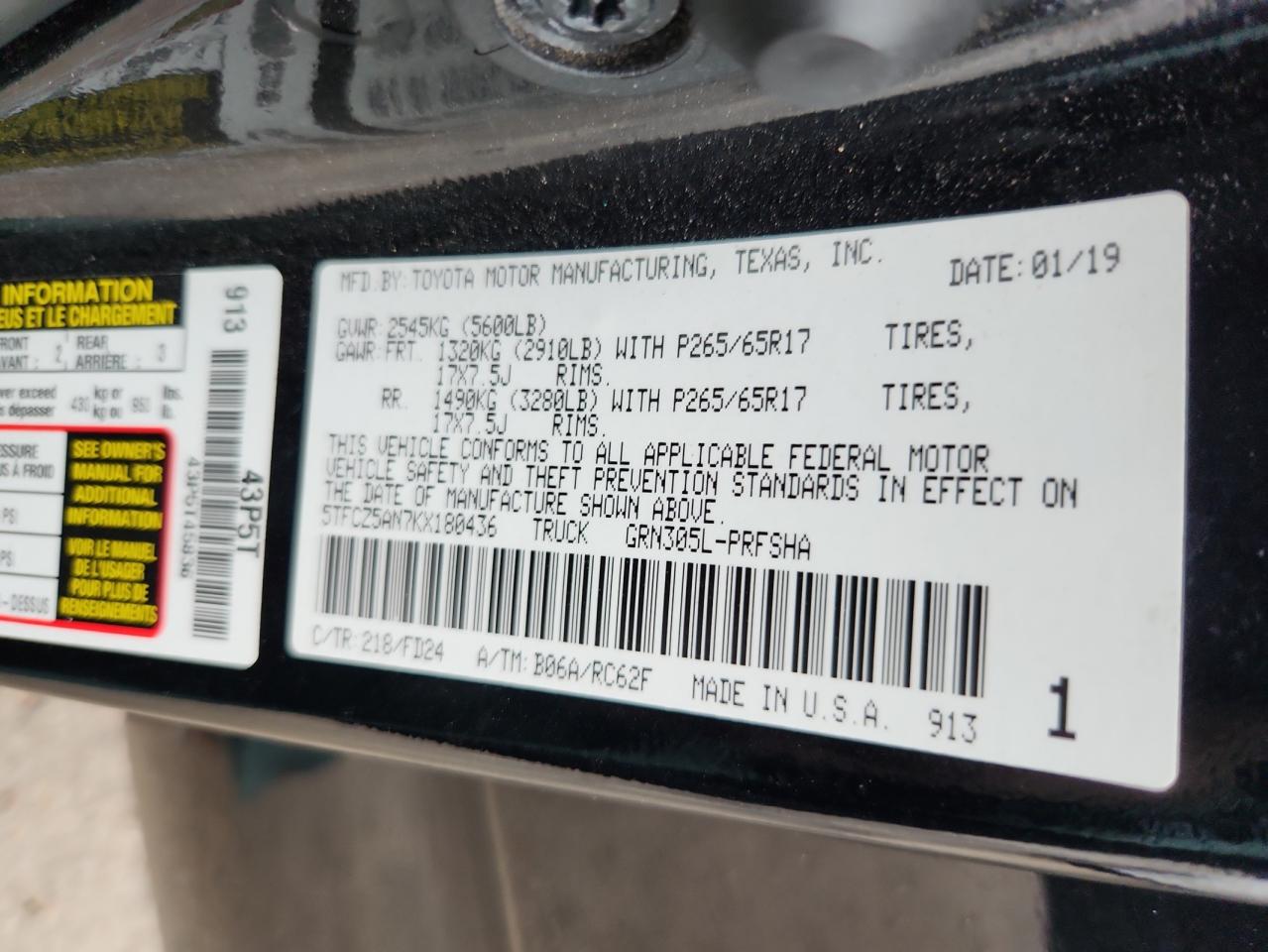 TOYOTA TACOMA DOUBLE CAB