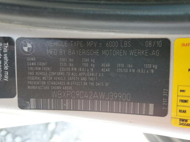 2010 BMW X3 - WBXPC9C42AWJ39900