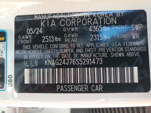 2025 KIA K5 LXS KNAG24J76S5291473