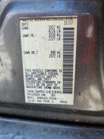 2018 NISSAN ALTIMA 2.5 1N4AL3AP9JC163986