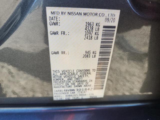 2021 NISSAN ALTIMA S 1N4BL4BV8MN301842