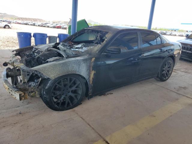 DODGE CHARGER SE 2015 black  flexible fuel 2C3CDXBG2FH740971 photo #1
