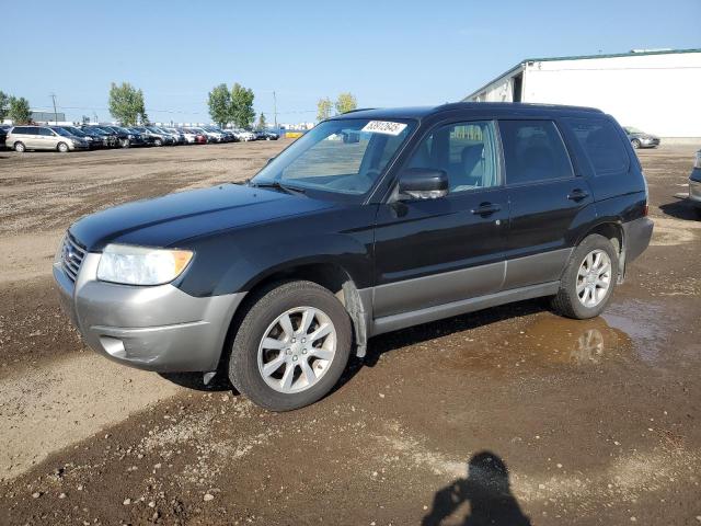 SUBARU FORESTER 2 2006 black 4dr spor gas JF1SG65656G724793 photo #1