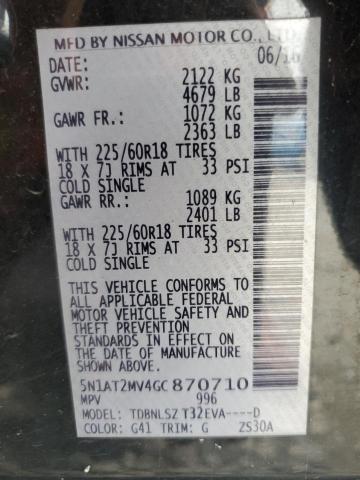2016 NISSAN ROGUE S - 5N1AT2MV4GC870710