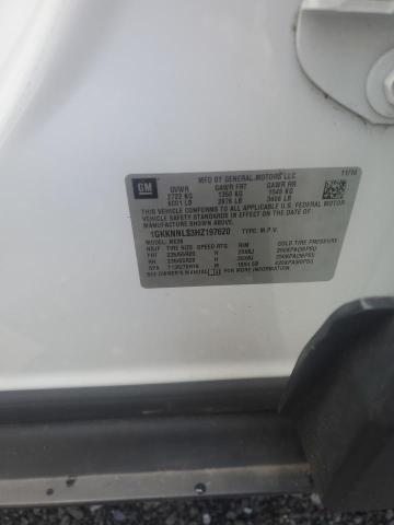 2017 GMC ACADIA SLT 1GKKNNLS3HZ197620