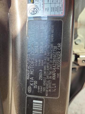 2011 KIA FORTE EX - KNAFU4A22B5902738