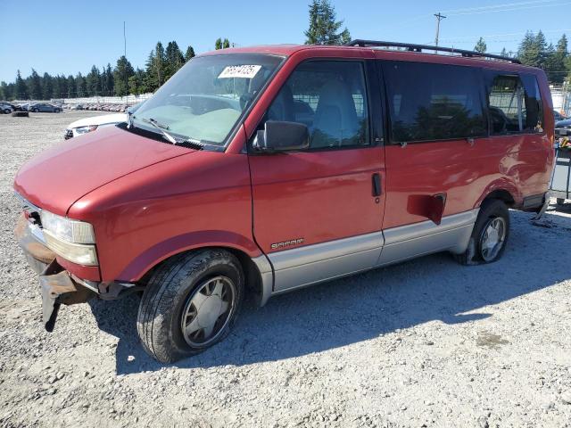 GMC SAFARI XT 1997 red  gas 1GKDM19W1VB541285 photo #1