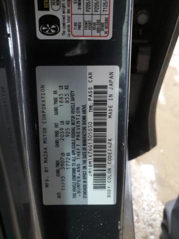 2016 MAZDA 3 GRAND TO JM1BM1X76G1305030