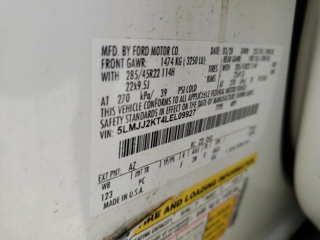 2020 LINCOLN NAVIGATOR - 5LMJJ2KT4LEL09927