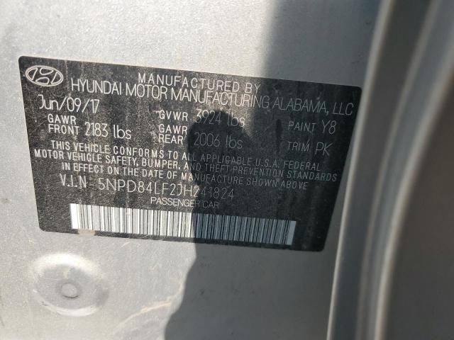 2018 HYUNDAI ELANTRA SE - 5NPD84LF2JH241824