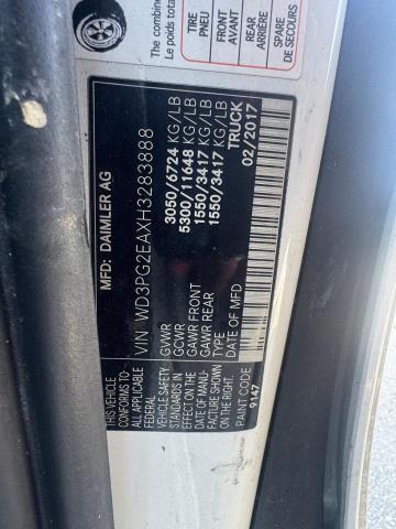 2017 MERCEDES-BENZ METRIS - WD3PG2EAXH3283888
