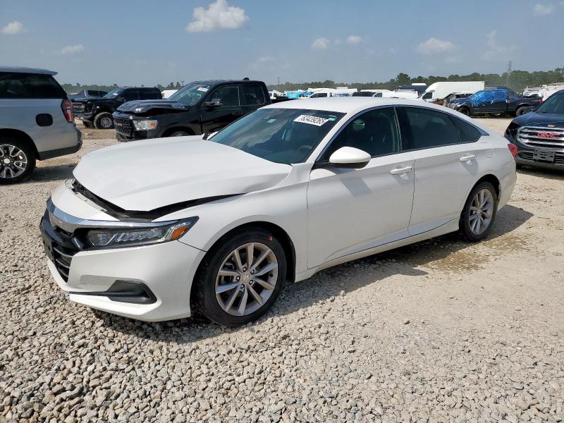 HONDA ACCORD LX 2022 white  gas 1HGCV1F12NA038367 photo #1