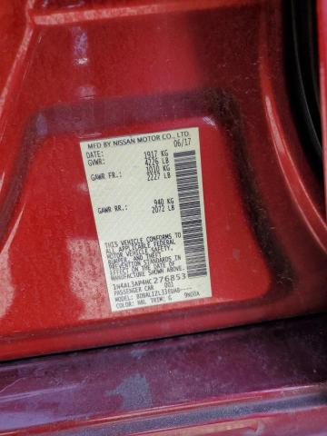 2017 NISSAN ALTIMA 2.5 - 1N4AL3AP4HC276853