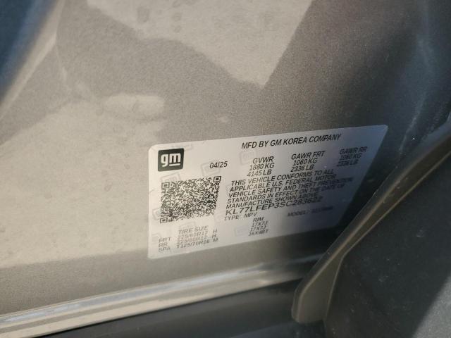 2025 CHEVROLET TRAX LS KL77LFEP3SC283622