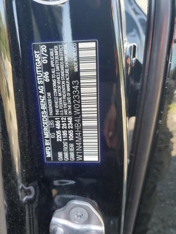 2020 MERCEDES-BENZ GLB 250 4M W1N4M4HB4LW023343