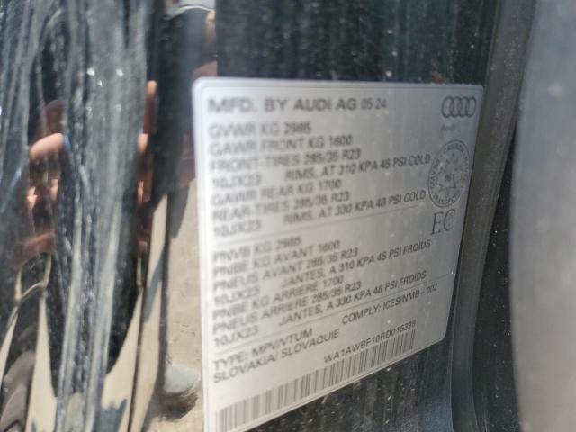 2024 AUDI SQ8 PREMIUM PLUS WA1AWBF10RD015399