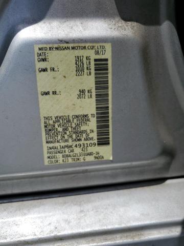 2017 NISSAN ALTIMA 2.5 - 1N4AL3AP6HC493109