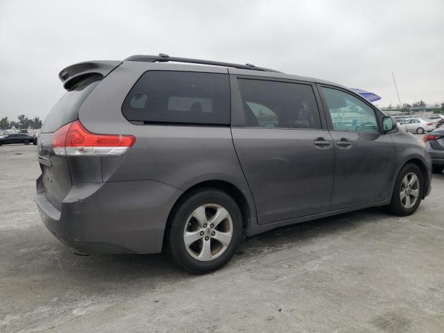 TOYOTA SIENNA LE 2012 gray  gas 5TDKK3DC0CS242667 photo #4
