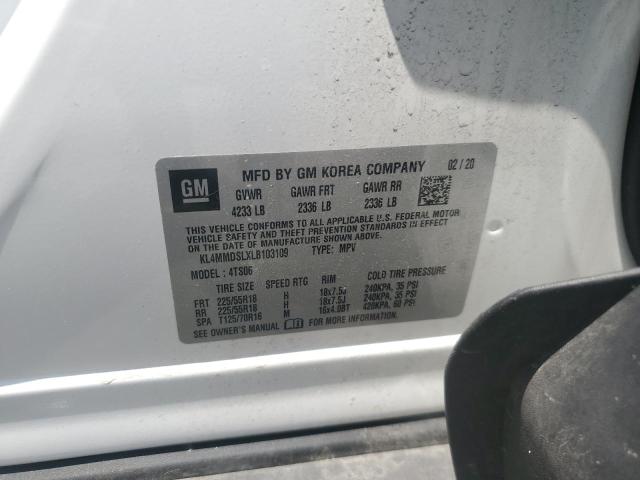 2020 BUICK ENCORE GX KL4MMDSLXLB103109