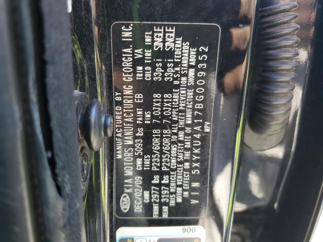 2011 KIA SORENTO EX - 5XYKU4A17BG009352