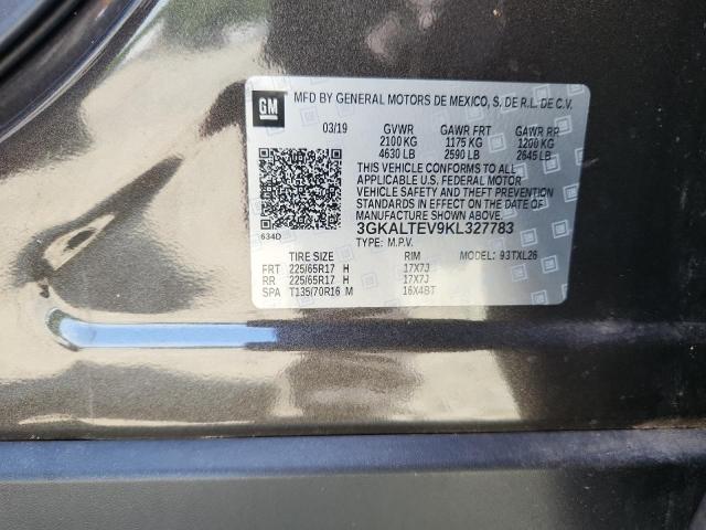 2019 GMC TERRAIN SL 3GKALTEV9KL327783